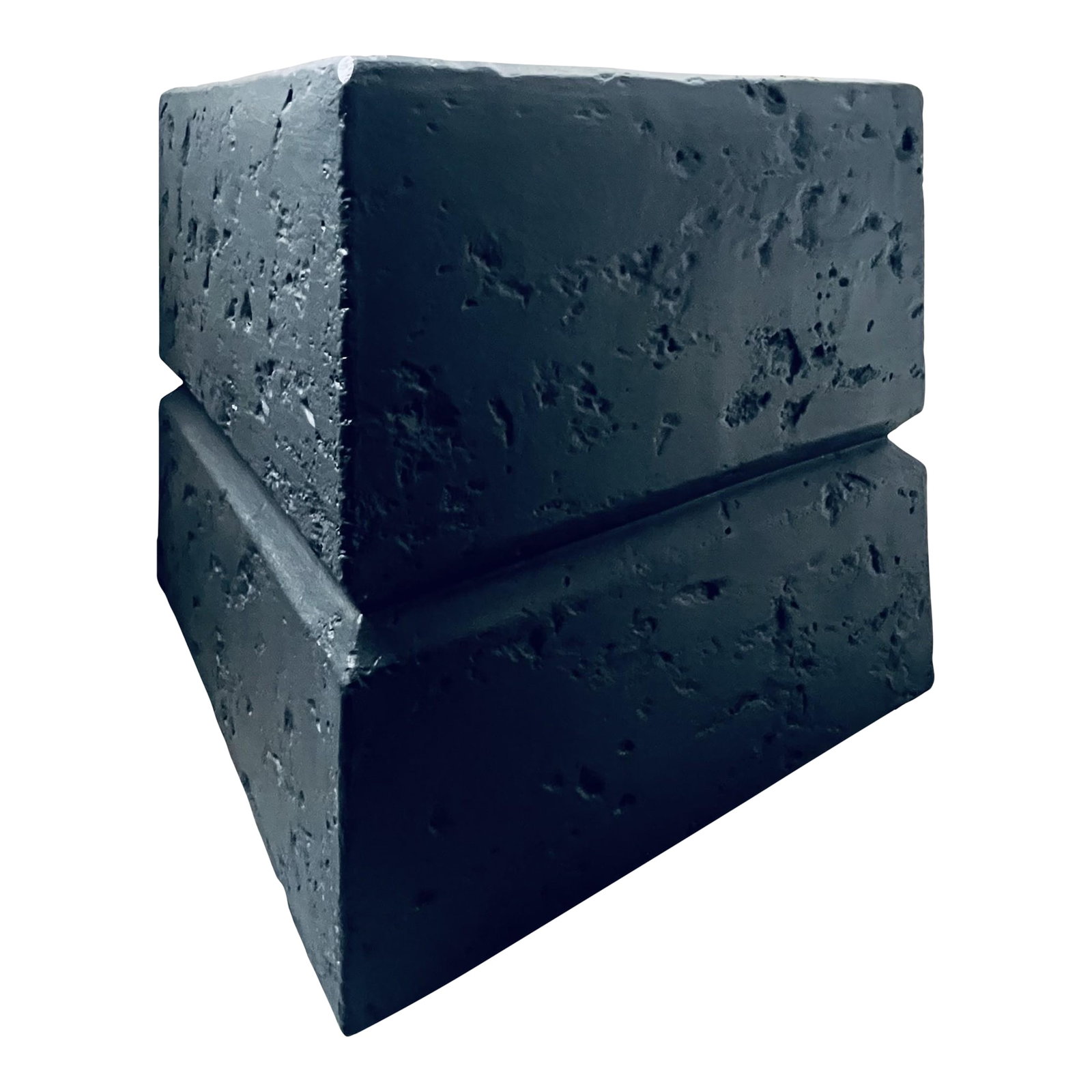 1980s Large Post Modern Planter: One of a Kind Large Vintage Post Modern Planter. Custom 1980's Mayan Deco Anthracite Textured Plaster Excellent Vintage Condition No Chips. Condition: Alterations: Unknown Imperfections: Some