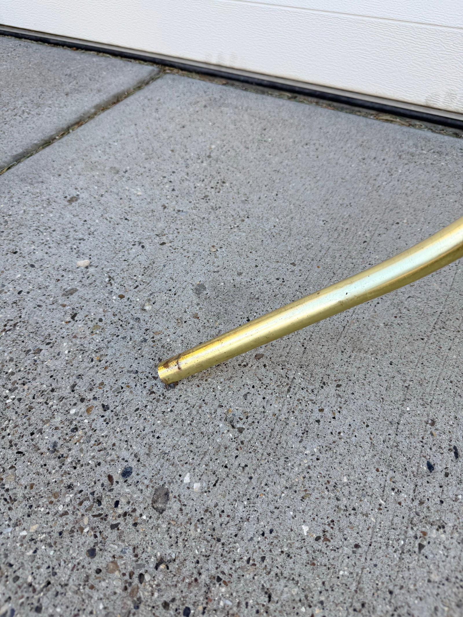 Mid 20th Century Vintage Mid Century Modern Brass Coat Rack - 9