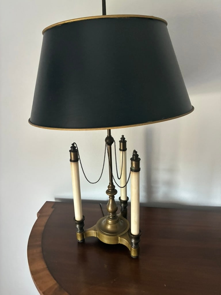 Late 20th Century French Bouillote Lamp - 3