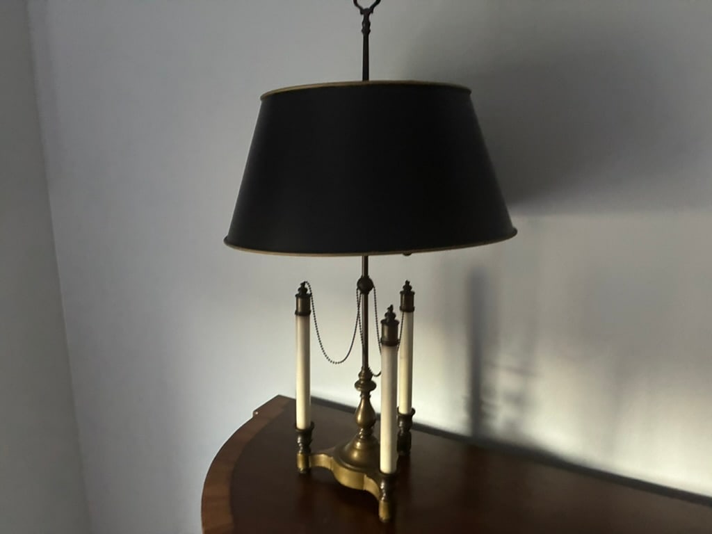 Late 20th Century French Bouillote Lamp - 5