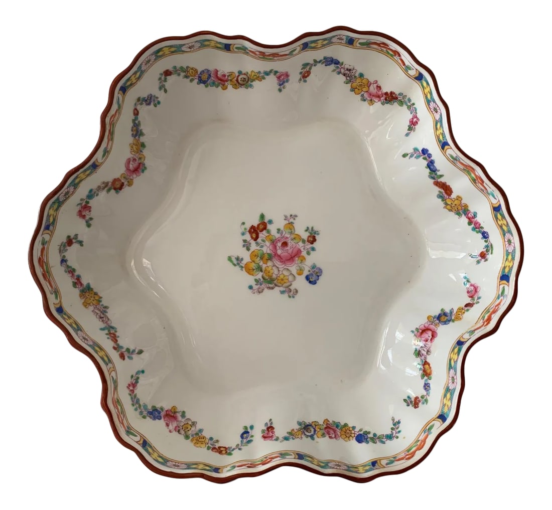 Antique Mintons England Scalloped Dish (1 of 13)