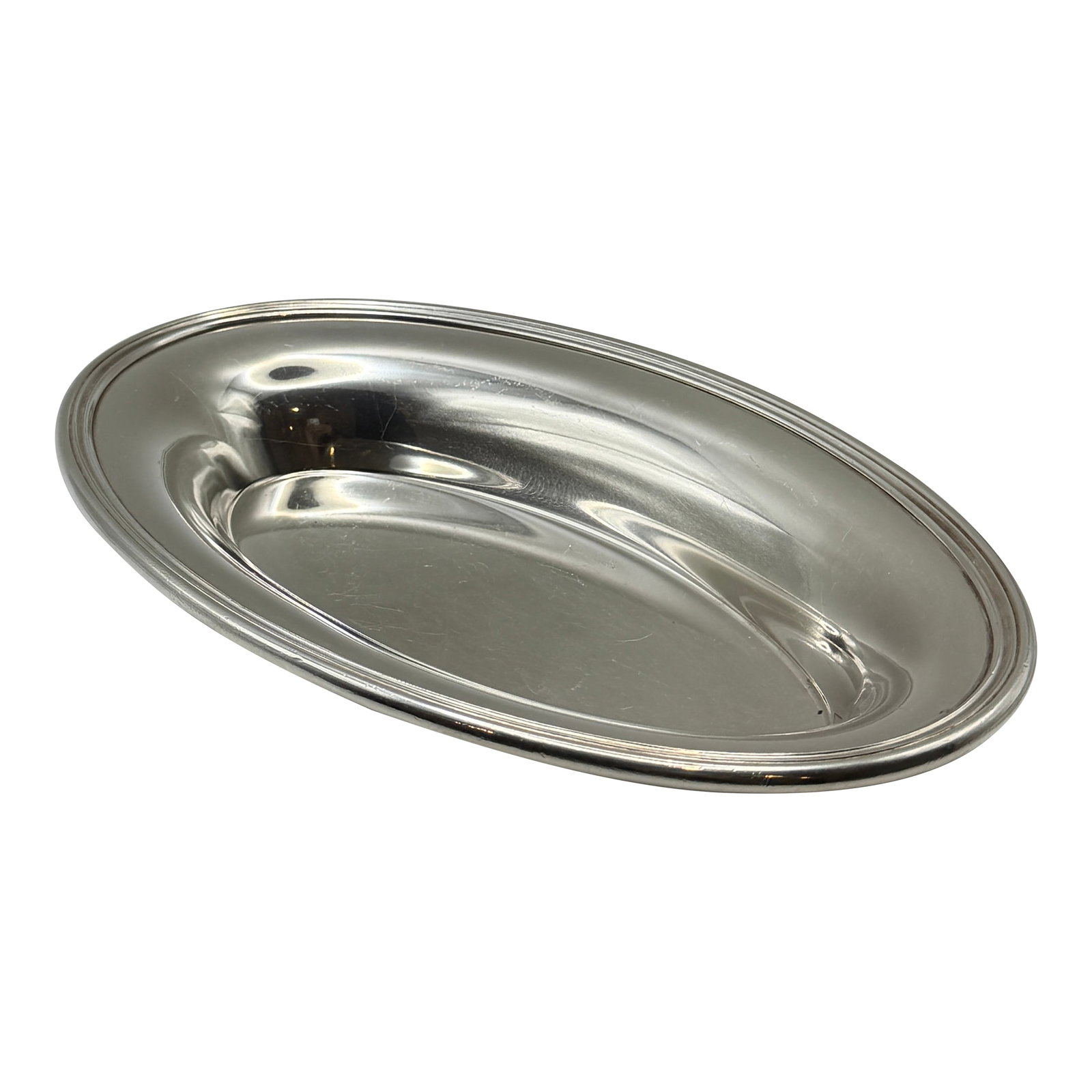 Vintage Sambonet Silver Plate Platter - Italian Mid-Century Entertaining (1 of 6)