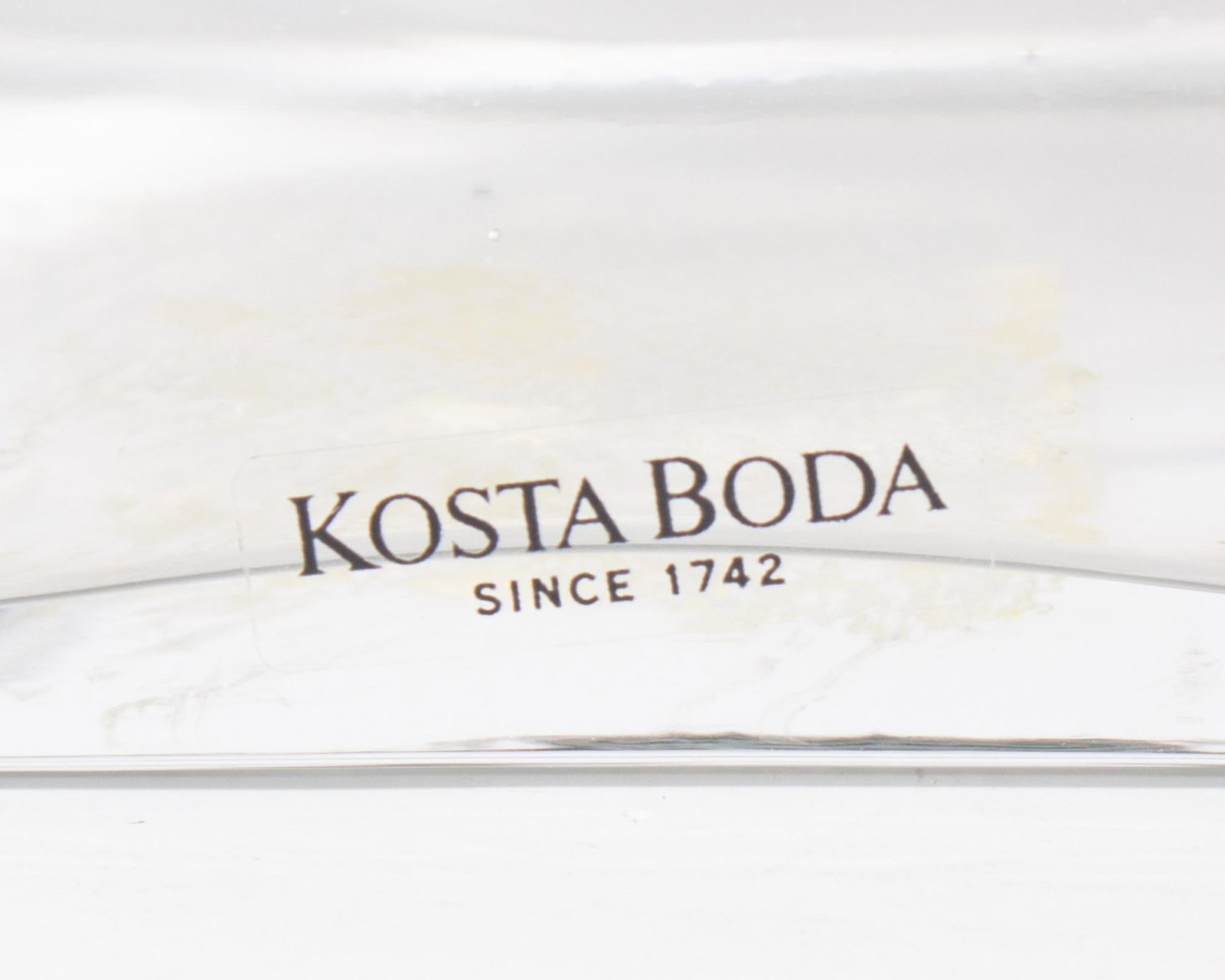 Glass "Macho" Decanter by Kjell Engman for Kosta Boda - 10