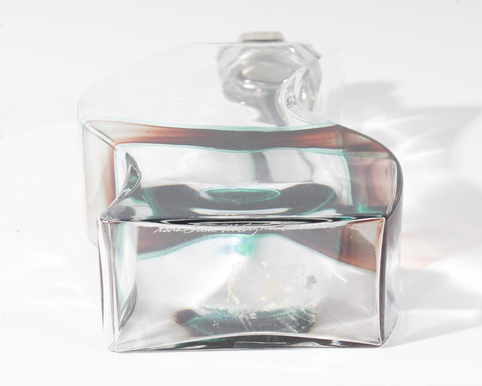 Glass "Macho" Decanter by Kjell Engman for Kosta Boda - 7