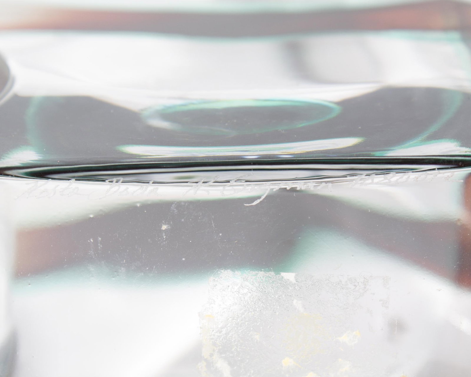Glass "Macho" Decanter by Kjell Engman for Kosta Boda - 8