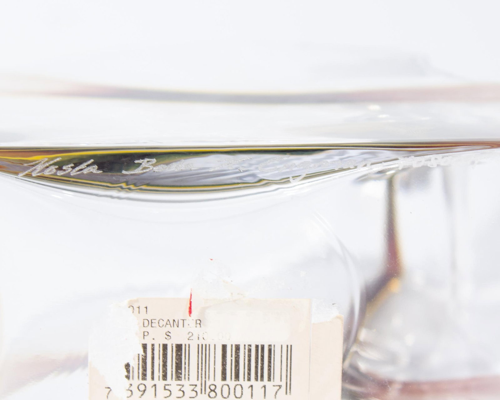 Glass "Macho" Decanter by Kjell Engman for Kosta Boda - 10