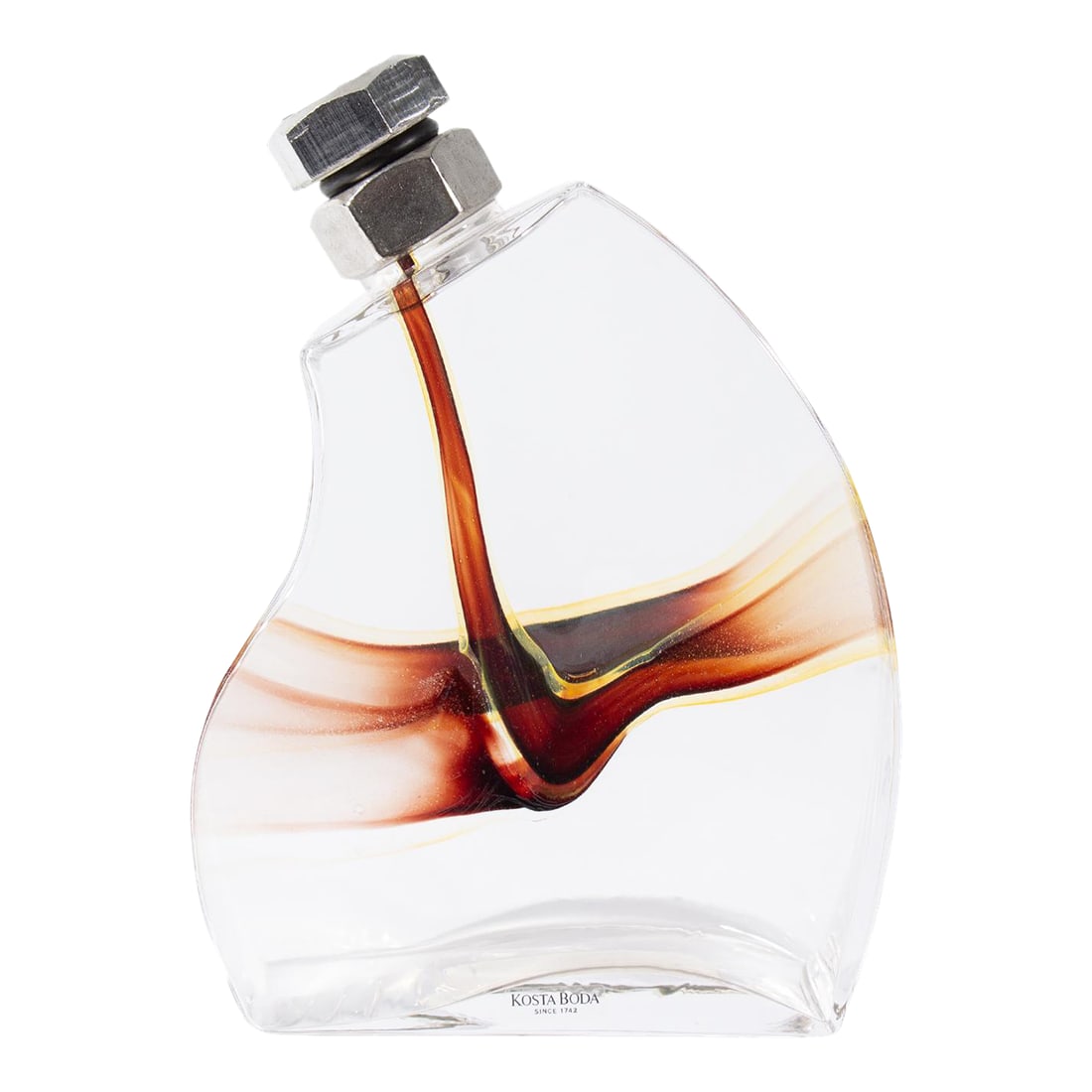 Glass "Macho" Decanter by Kjell Engman for Kosta Boda (1 of 10)