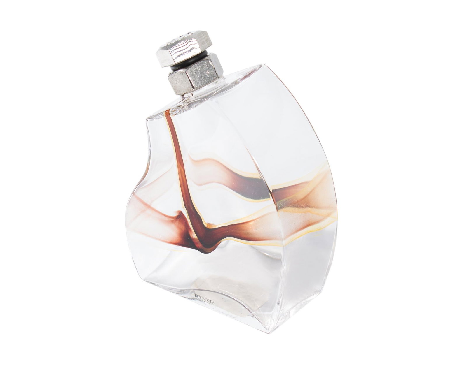 Glass "Macho" Decanter by Kjell Engman for Kosta Boda - 2