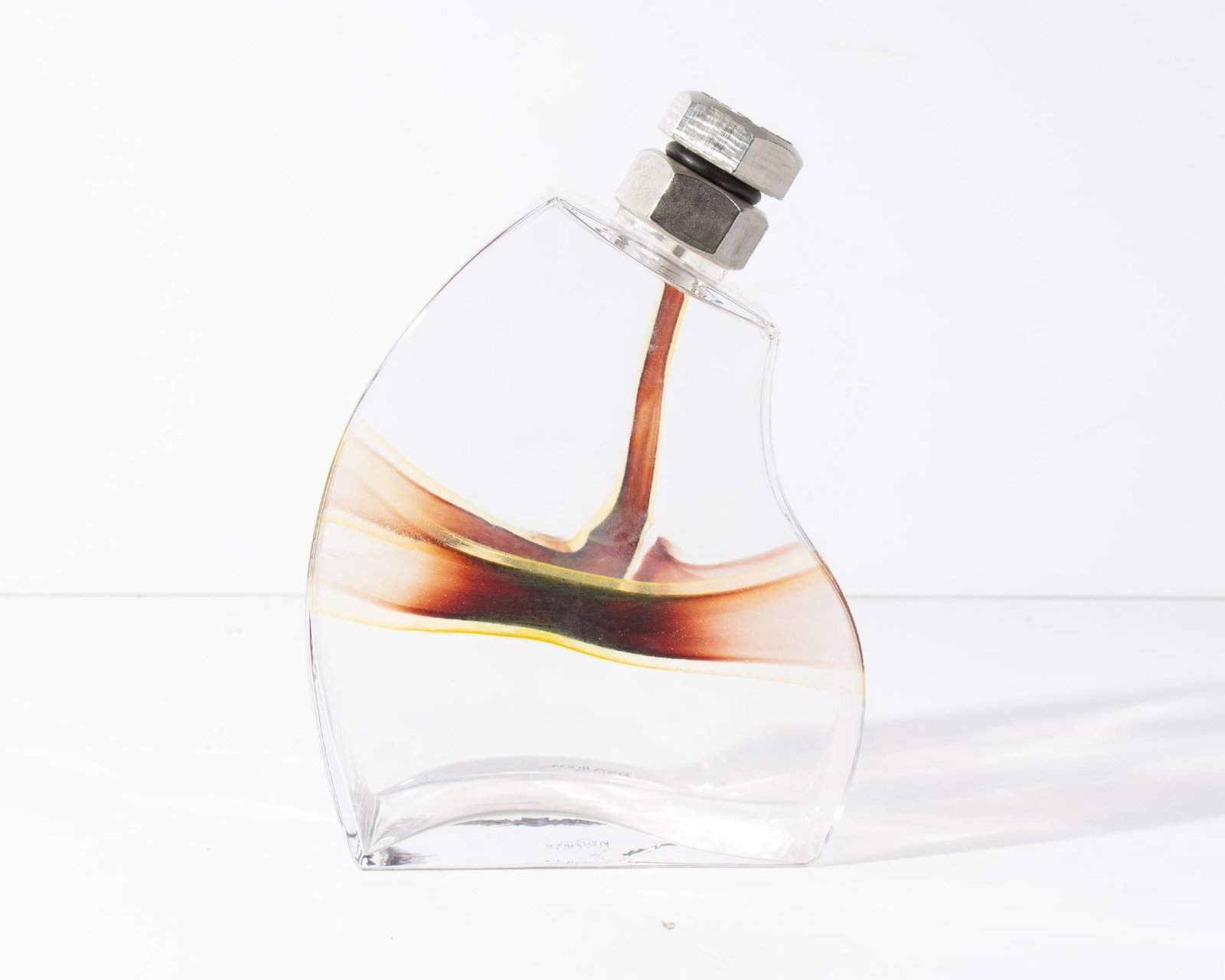 Glass "Macho" Decanter by Kjell Engman for Kosta Boda - 5