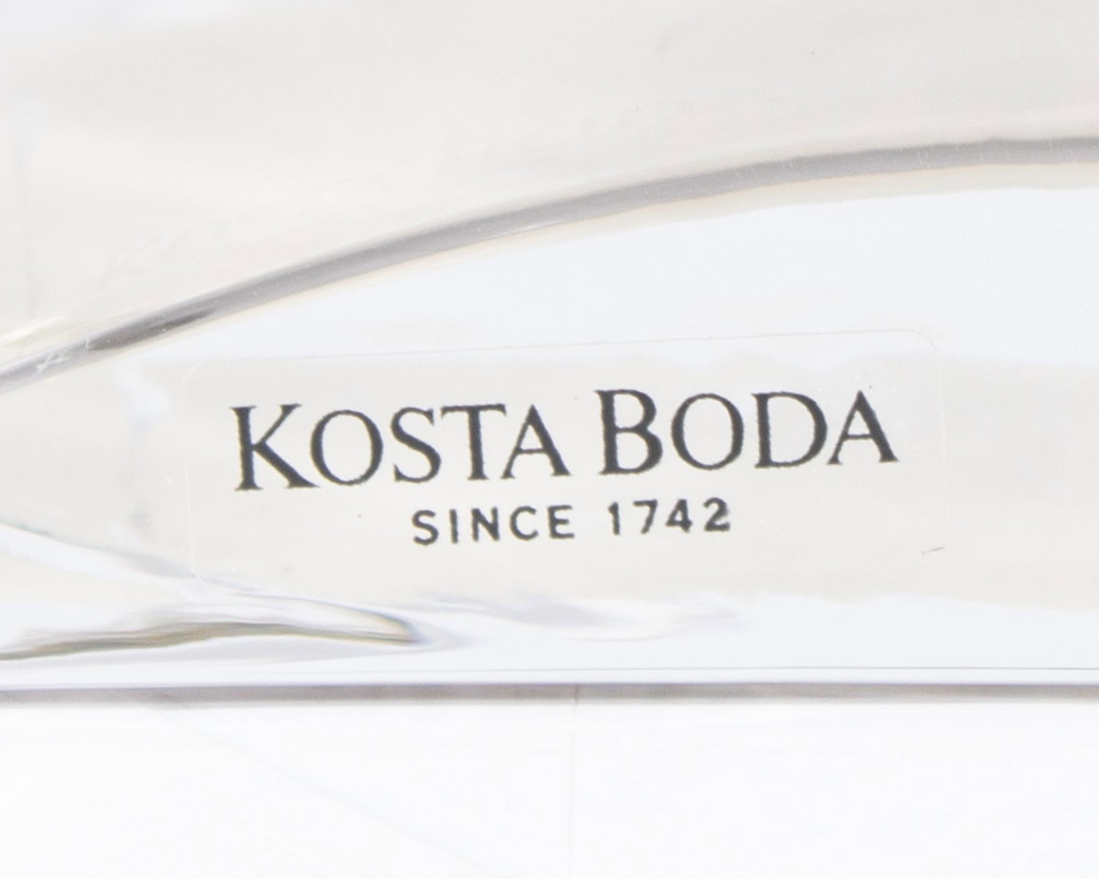 Glass "Macho" Decanter by Kjell Engman for Kosta Boda - 8