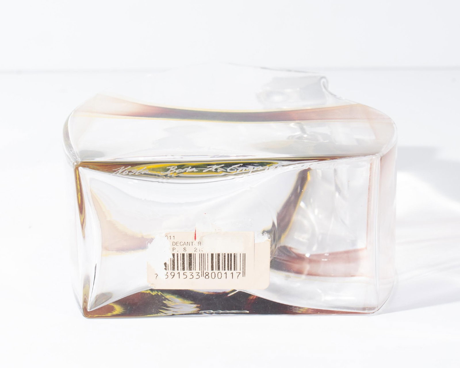 Glass "Macho" Decanter by Kjell Engman for Kosta Boda - 9