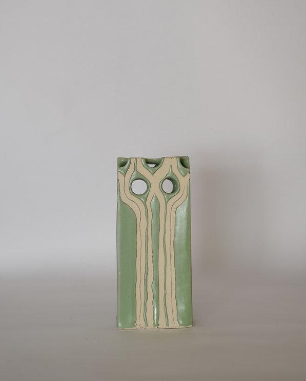 Reverse Art Nouveau Tulipiere Vase - 7