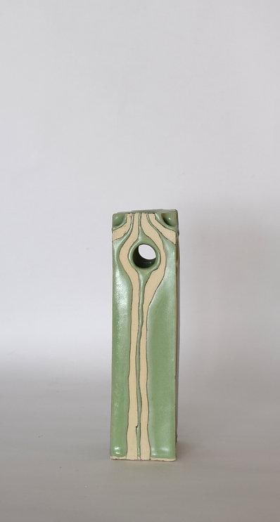 Reverse Art Nouveau Tulipiere Vase - 9