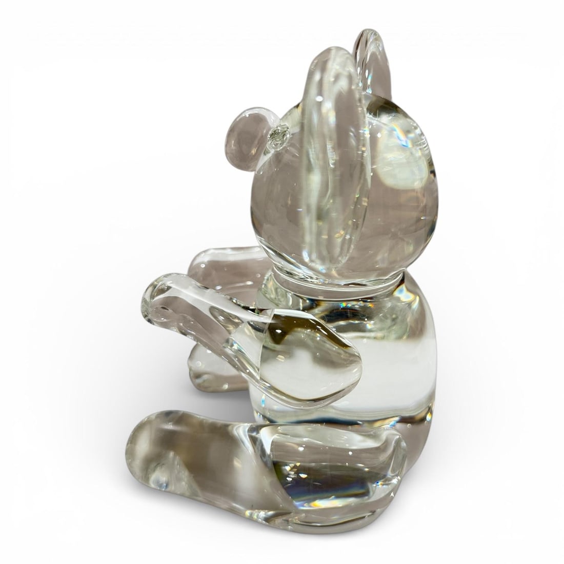 1950s Steuben Crystal Koala Bear Sculpture - Signed - 5.5" Tall - 4