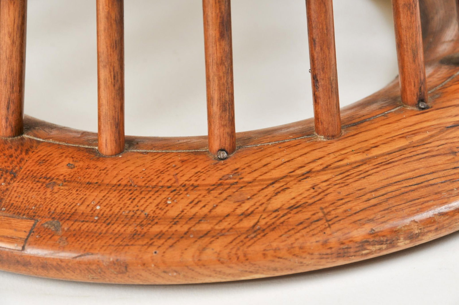 Antique Oak Bentwood and Spindle Umbrella Stand Cane Stand - 4