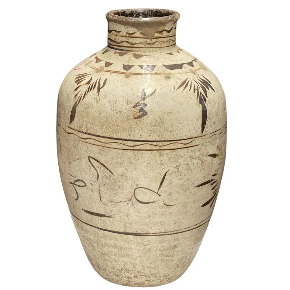Antique Cizhou Wine Jar - 5