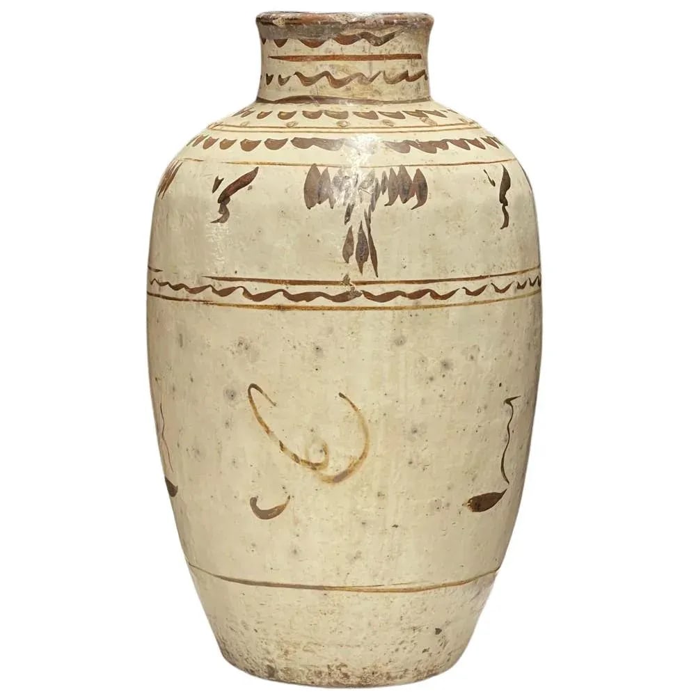 Antique Cizhou Wine Jar - 6