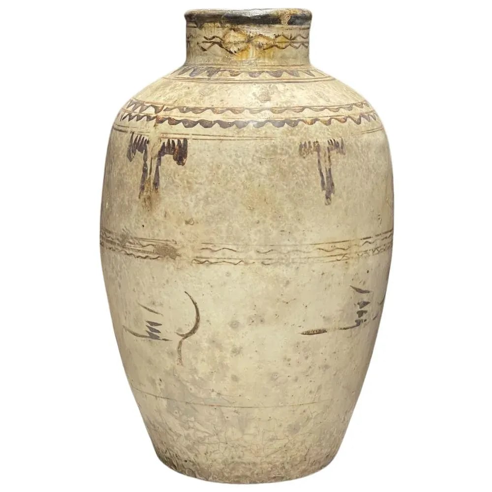 Antique Cizhou Wine Jar - 6