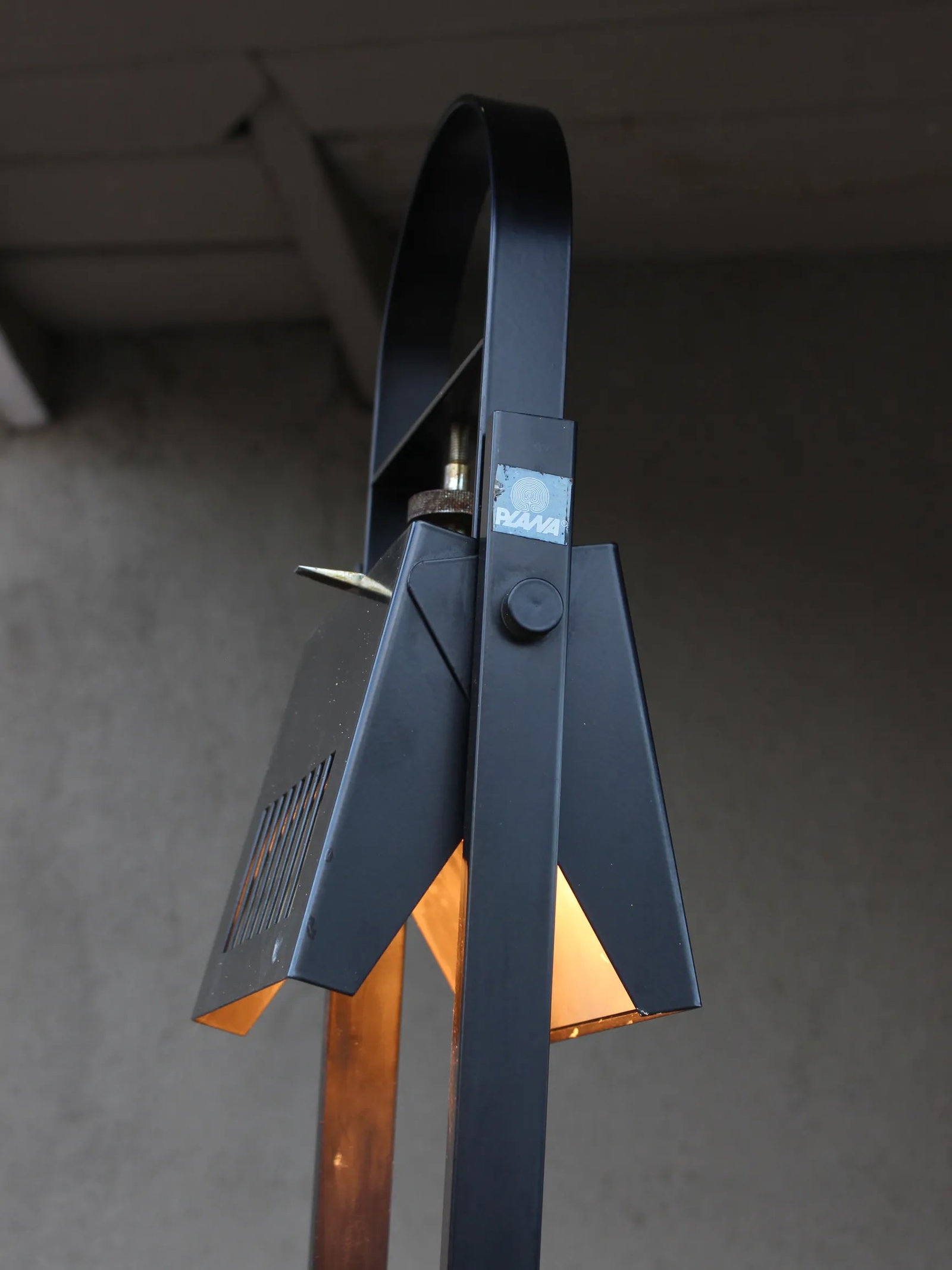 1980's Italian Postmodern Metal Floor Lamp by Plana Milano - 12