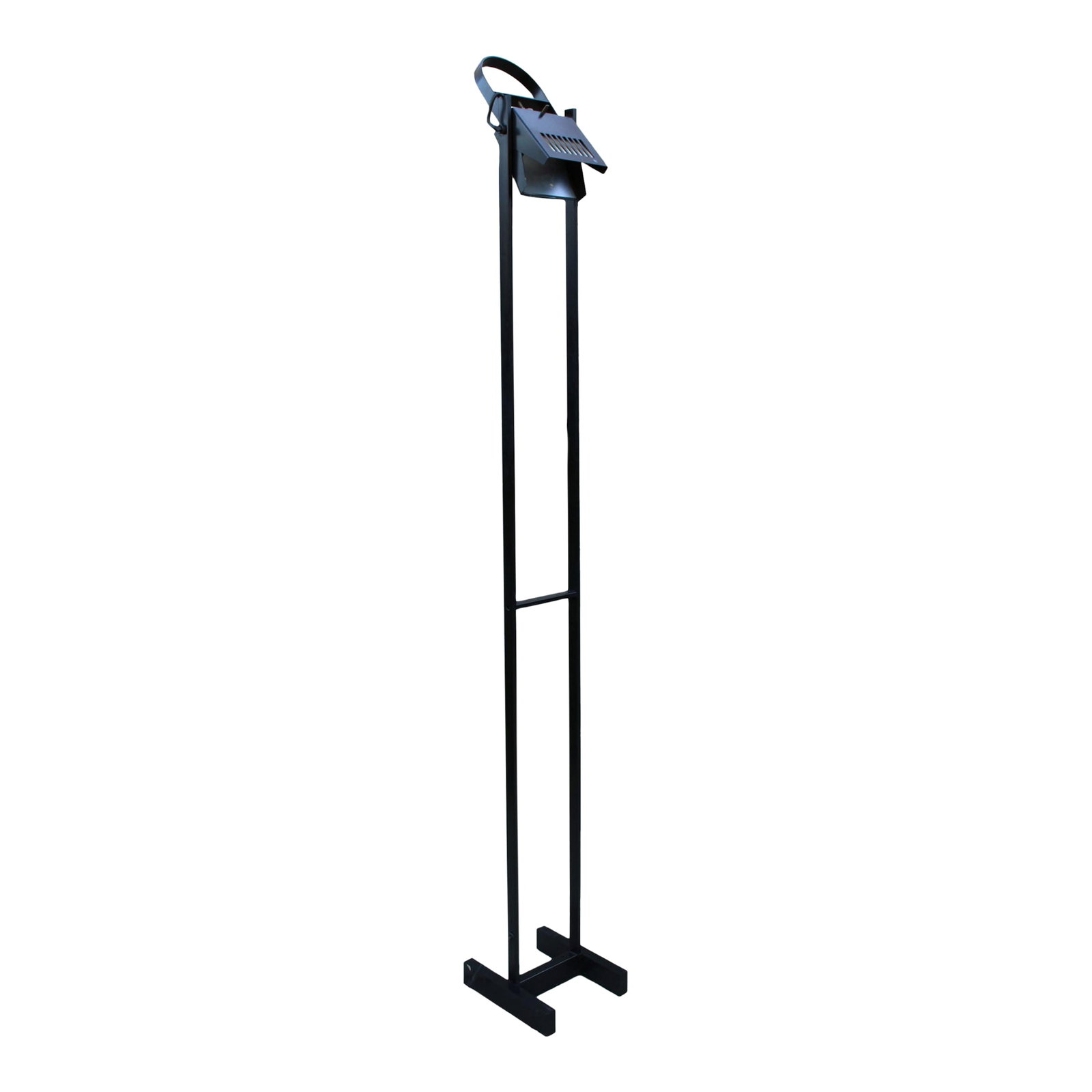 1980's Italian Postmodern Metal Floor Lamp by Plana Milano