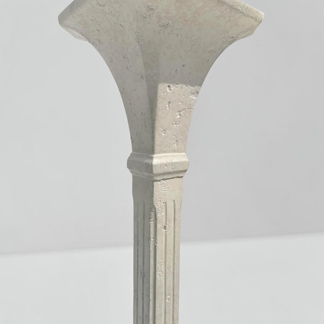 Vintage Travertine Stone Floor Lamp - 8