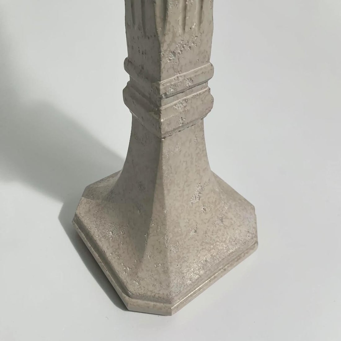 Vintage Travertine Stone Floor Lamp - 9