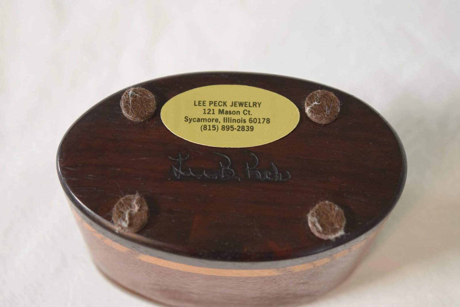 Lee Barnes Peck Small Jewelry Box - 4