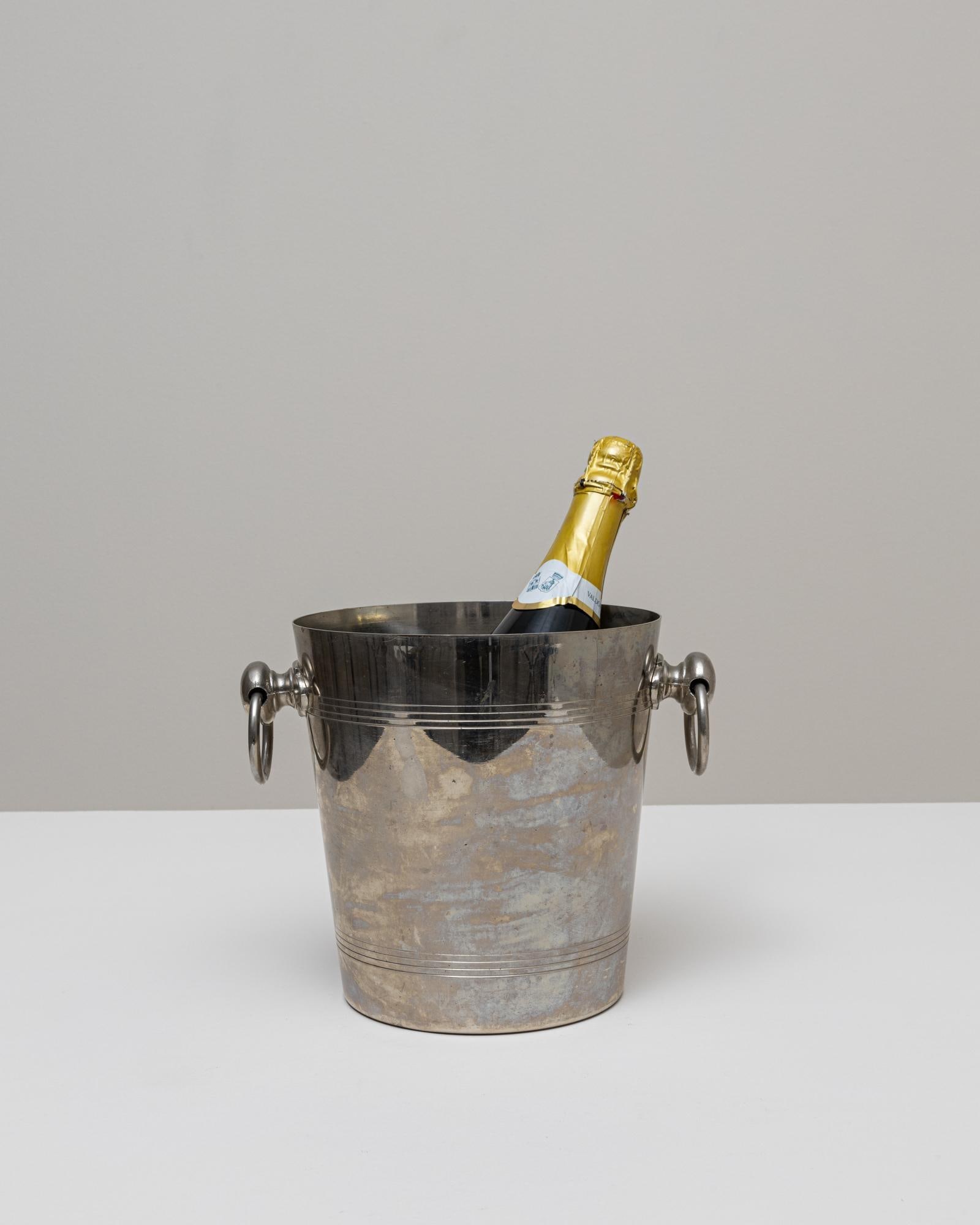 20th Century French Silver Plated Champagne Bucket - 17