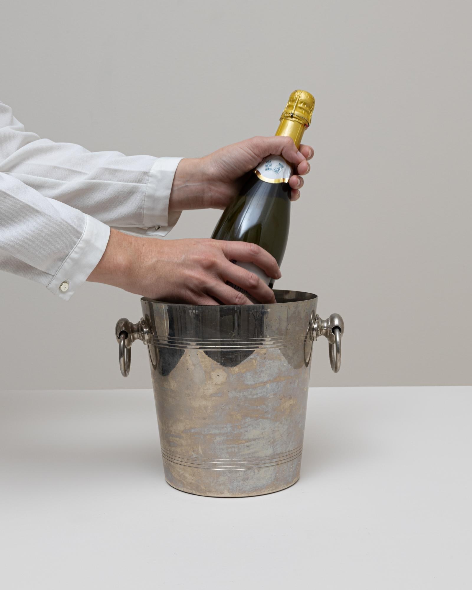 20th Century French Silver Plated Champagne Bucket - 18