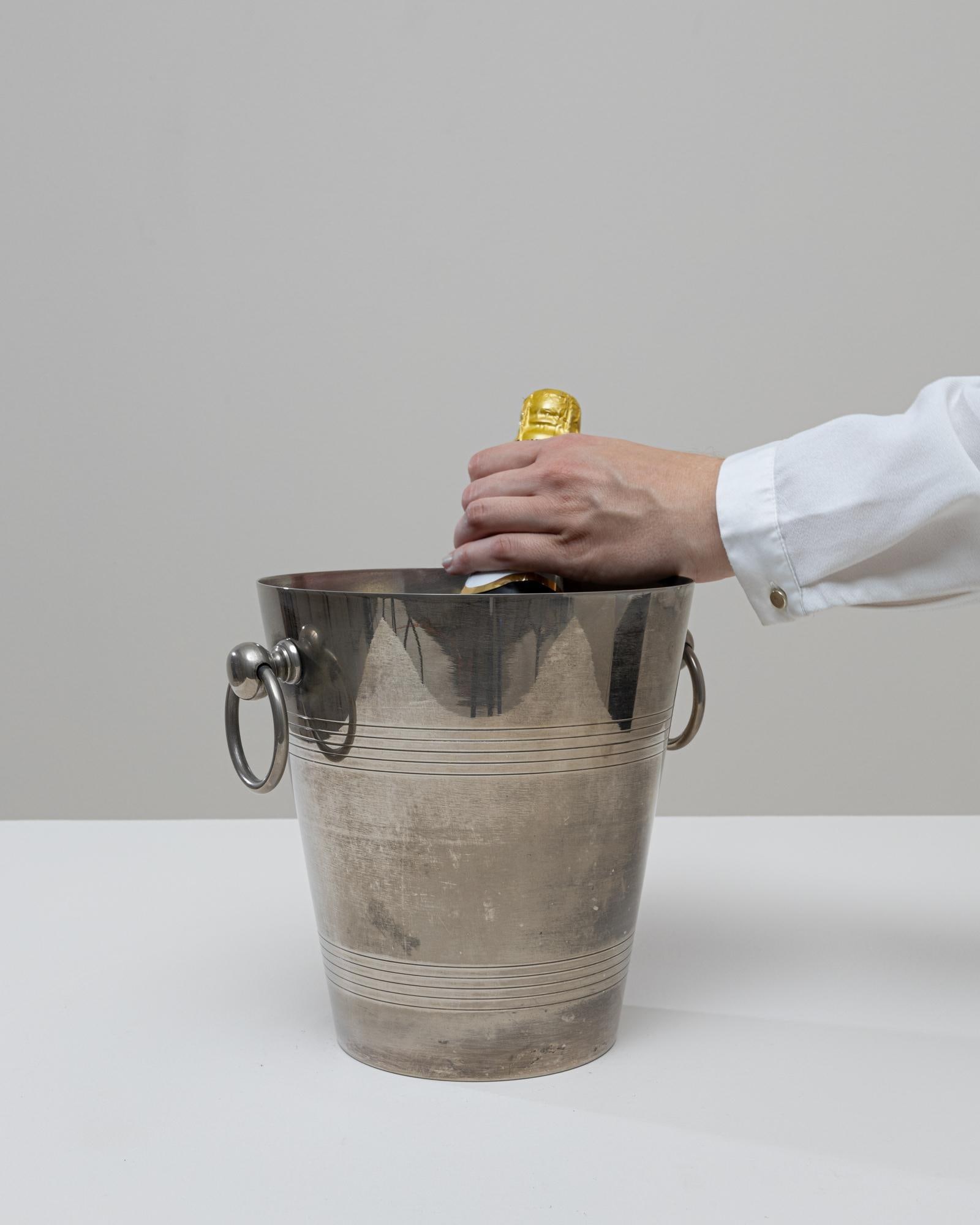 Mid 20th Century French Silver Plated Champagne Bucket - 11