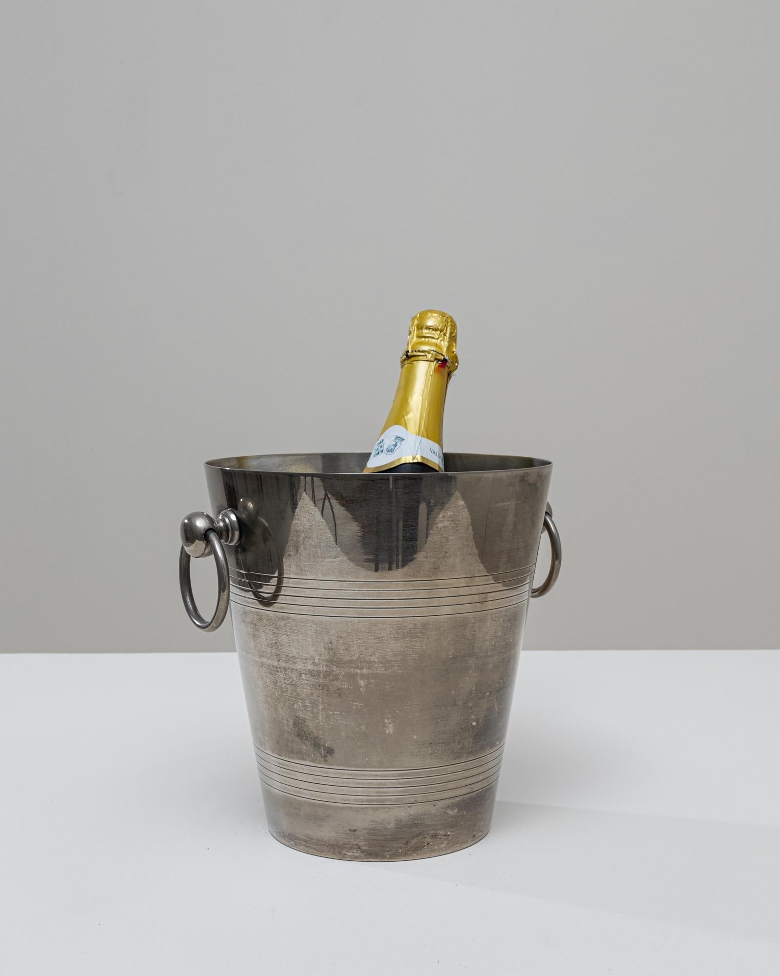 Mid 20th Century French Silver Plated Champagne Bucket - 2