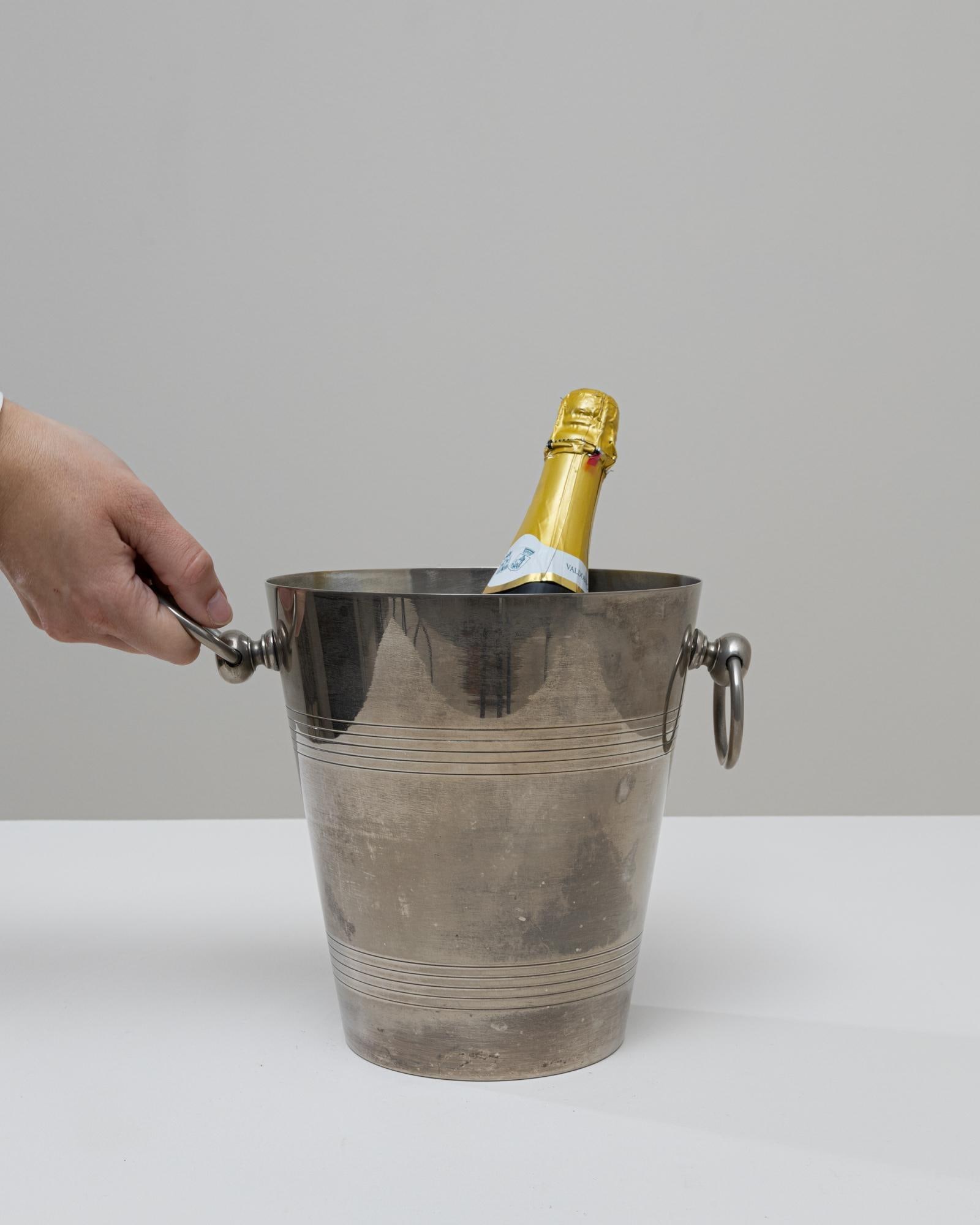 Mid 20th Century French Silver Plated Champagne Bucket - 3