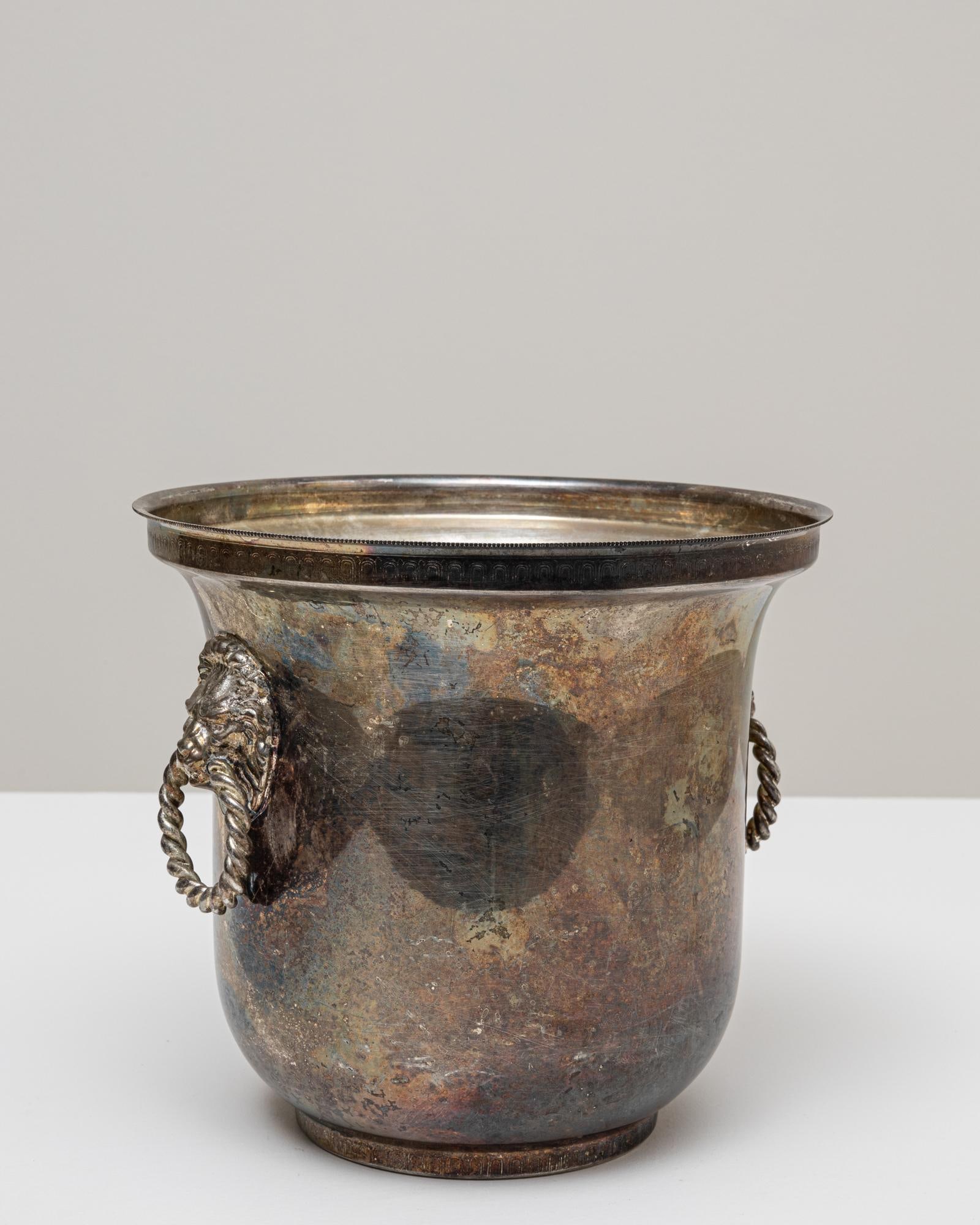 20th Century French Silver Plated Champagne Bucket - 16