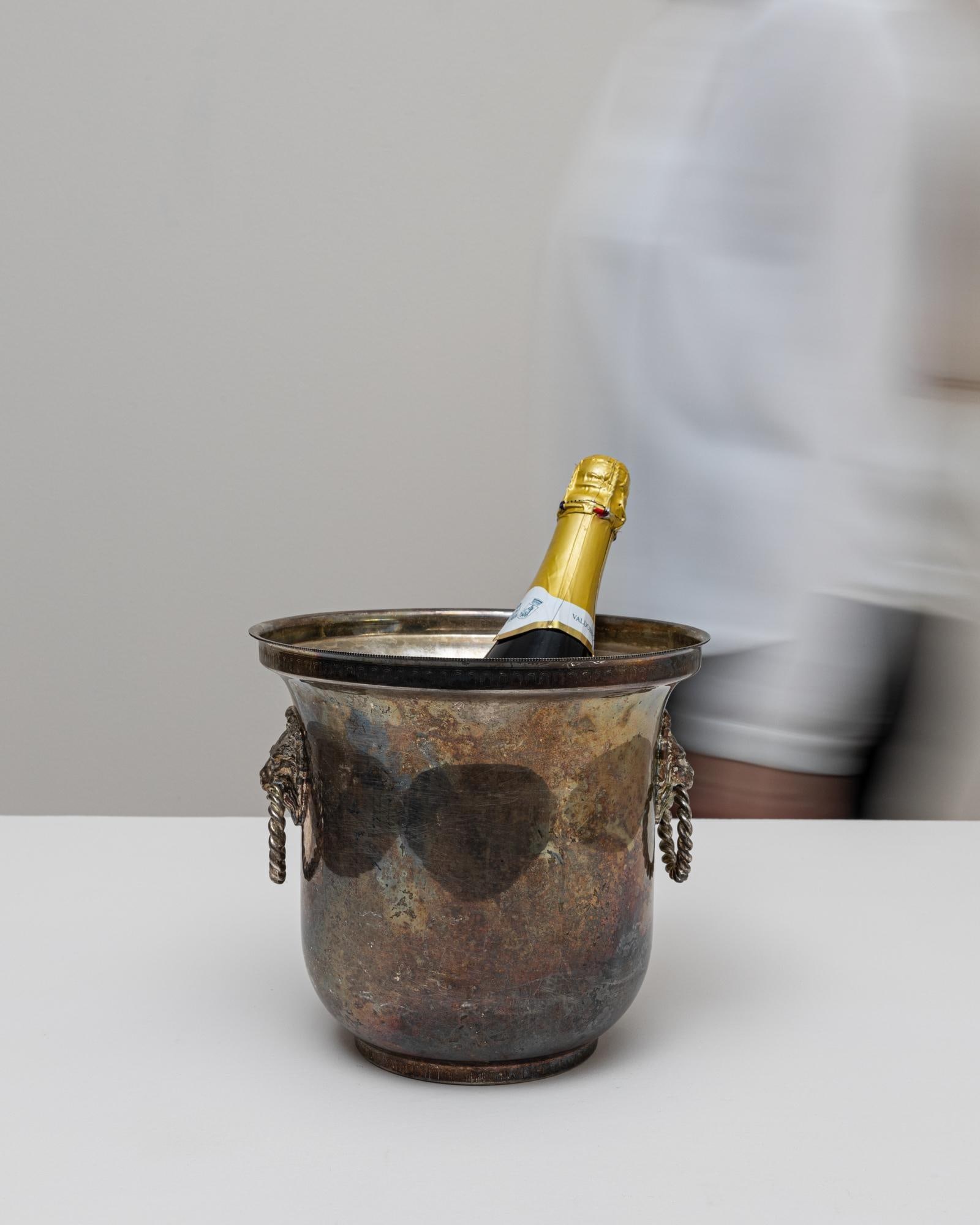 20th Century French Silver Plated Champagne Bucket - 4