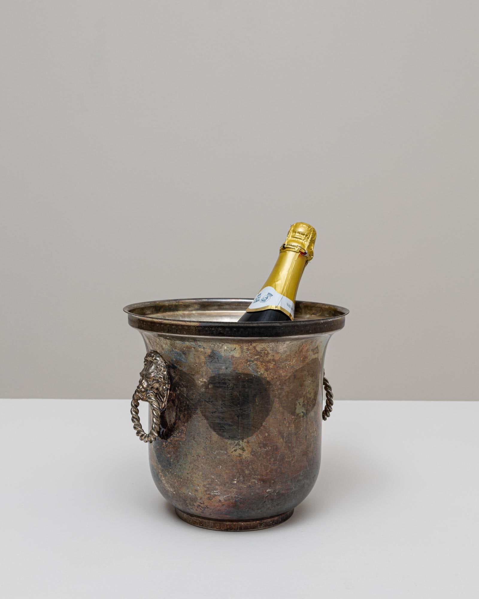 20th Century French Silver Plated Champagne Bucket - 6