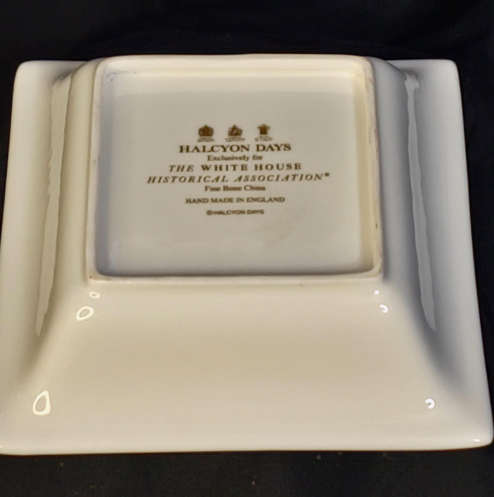 Rare Halcyon Days White House ~ United States Presidential ~ Handcrafted Fine Bone China - 3