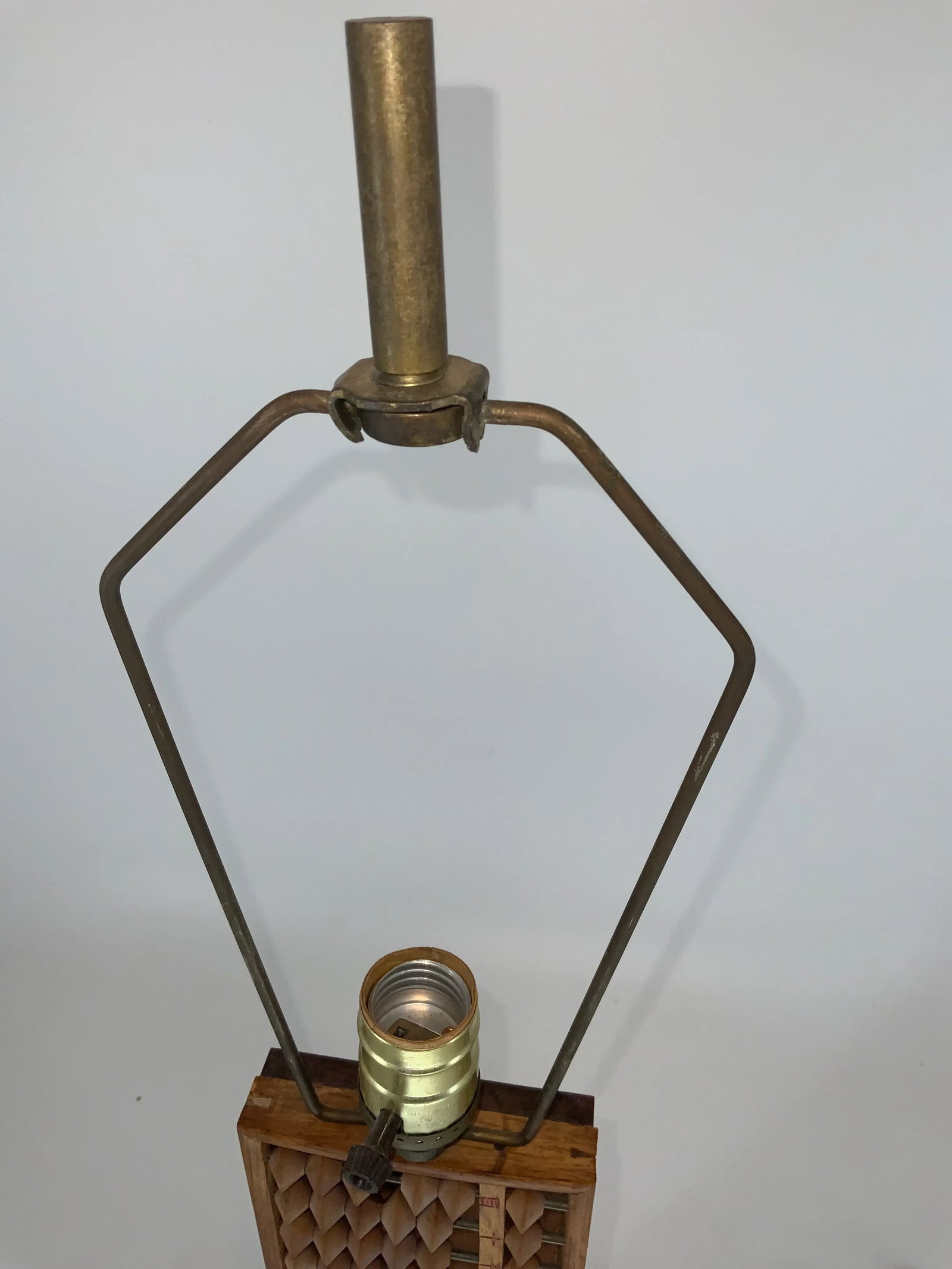 Vintage Chinese Abacus Lamp - 9