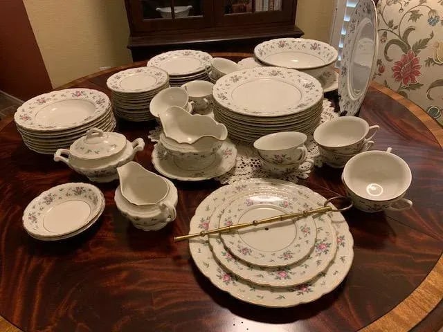 Vintage Princess China Dinnerware - 63 Pieces - 3