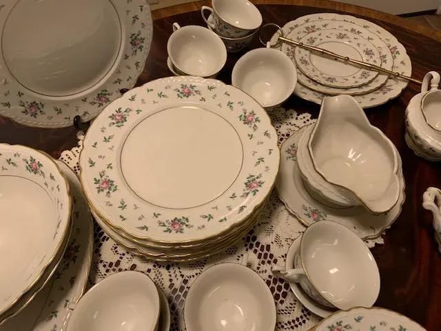 Vintage Princess China Dinnerware - 63 Pieces - 4