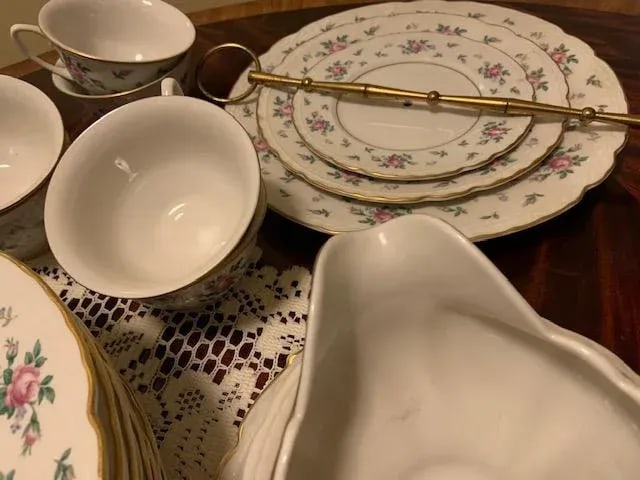 Vintage Princess China Dinnerware - 63 Pieces - 6