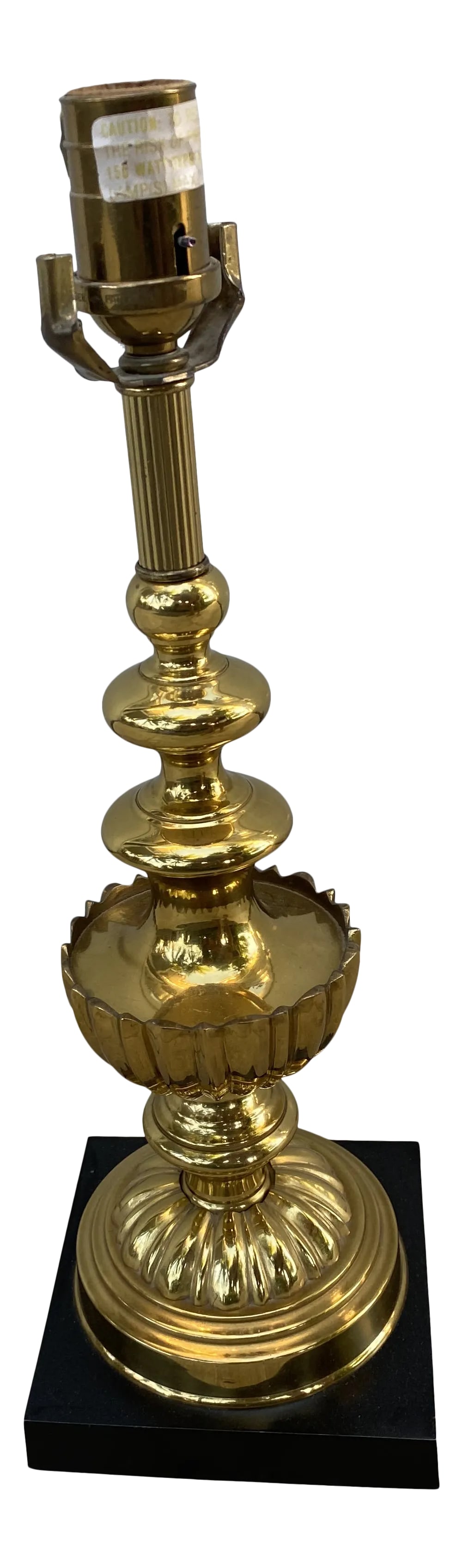 Vintage 1990s Ethan Allen Brass Urn Shaped Lamp: Top-quality signed Ethan Allen urn shaped lamp excellent finish brass Condition: Alterations: Original Condition Unaltered Imperfections: Some Imperfections Condition Notes: I consider the condition e
