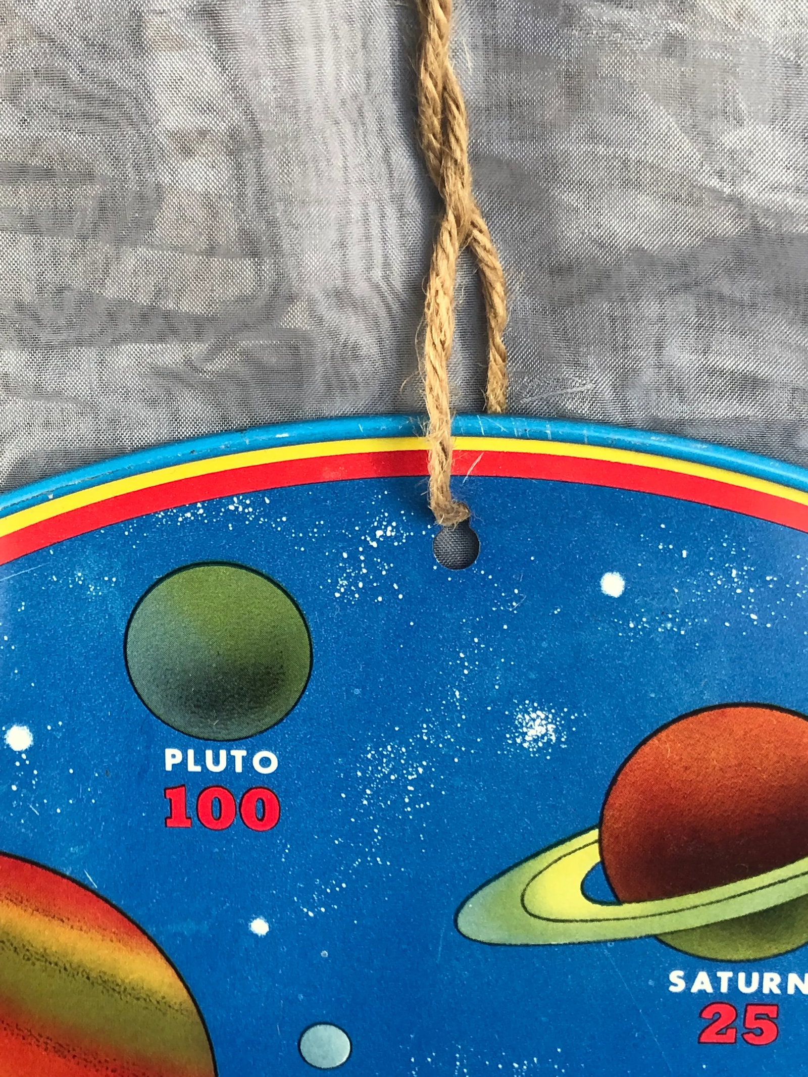 Vintage 1960s Space Age Game Target for Wall Decor - 11