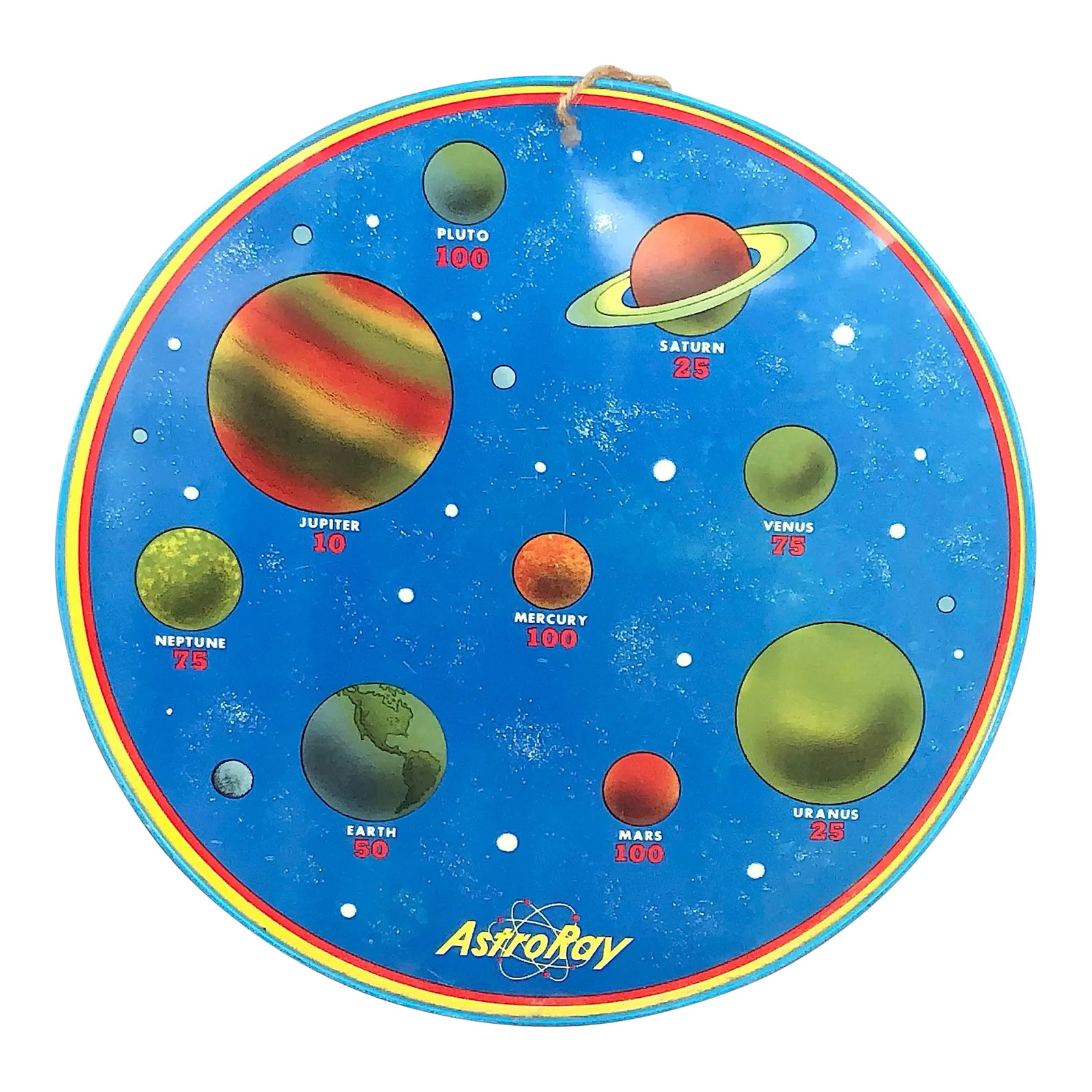 Vintage 1960s Space Age Game Target for Wall Decor (1 of 13)