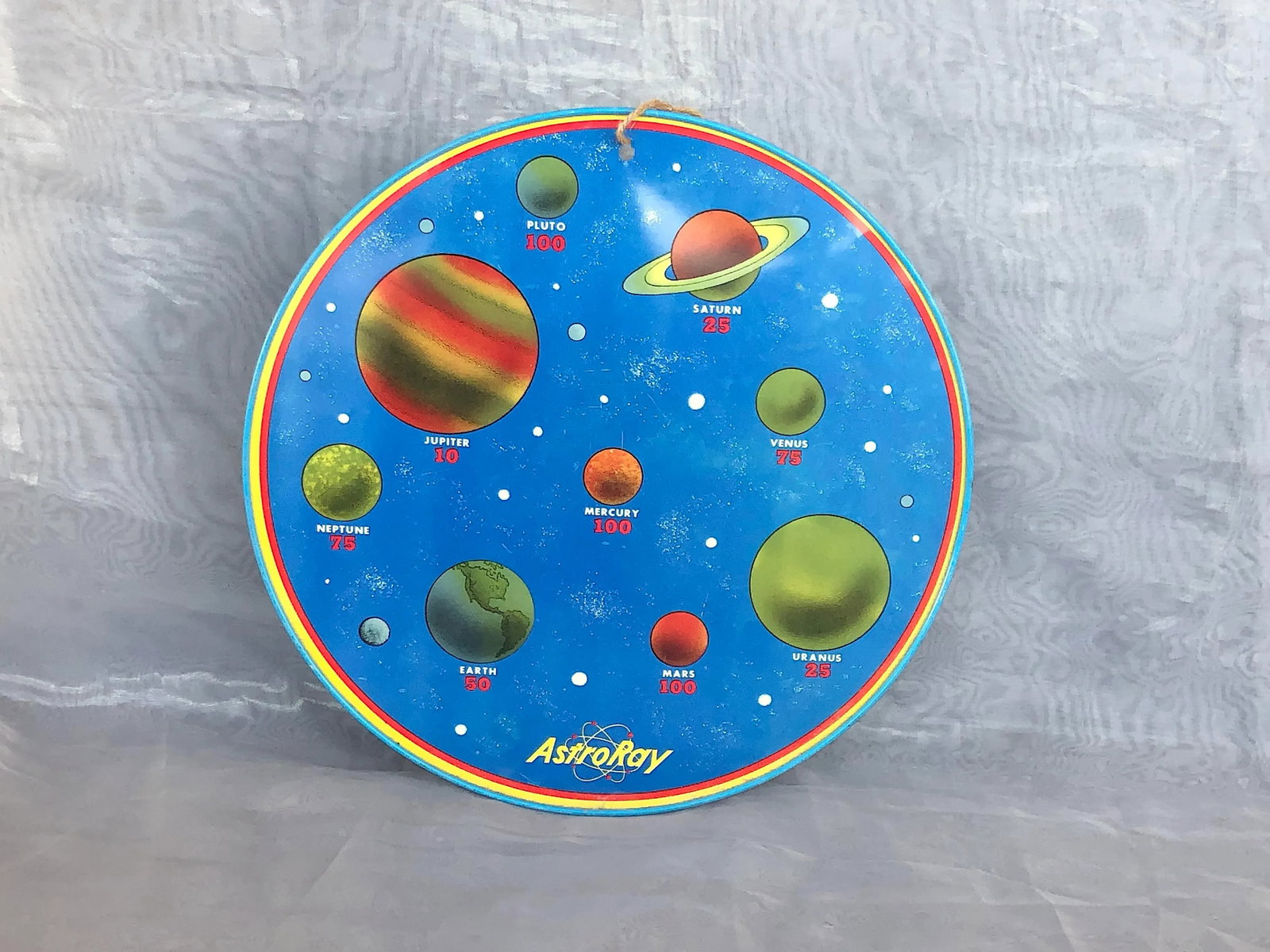 Vintage 1960s Space Age Game Target for Wall Decor - 2