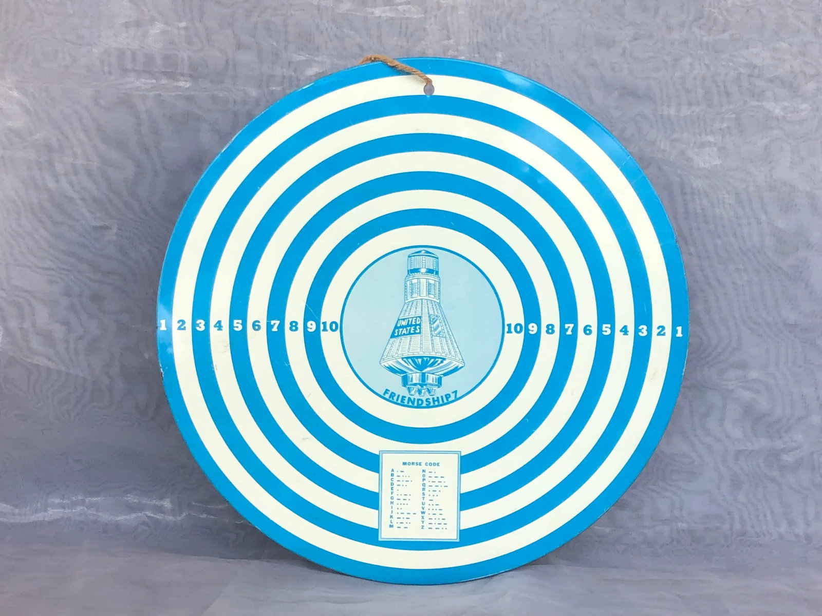 Vintage 1960s Space Age Game Target for Wall Decor - 3