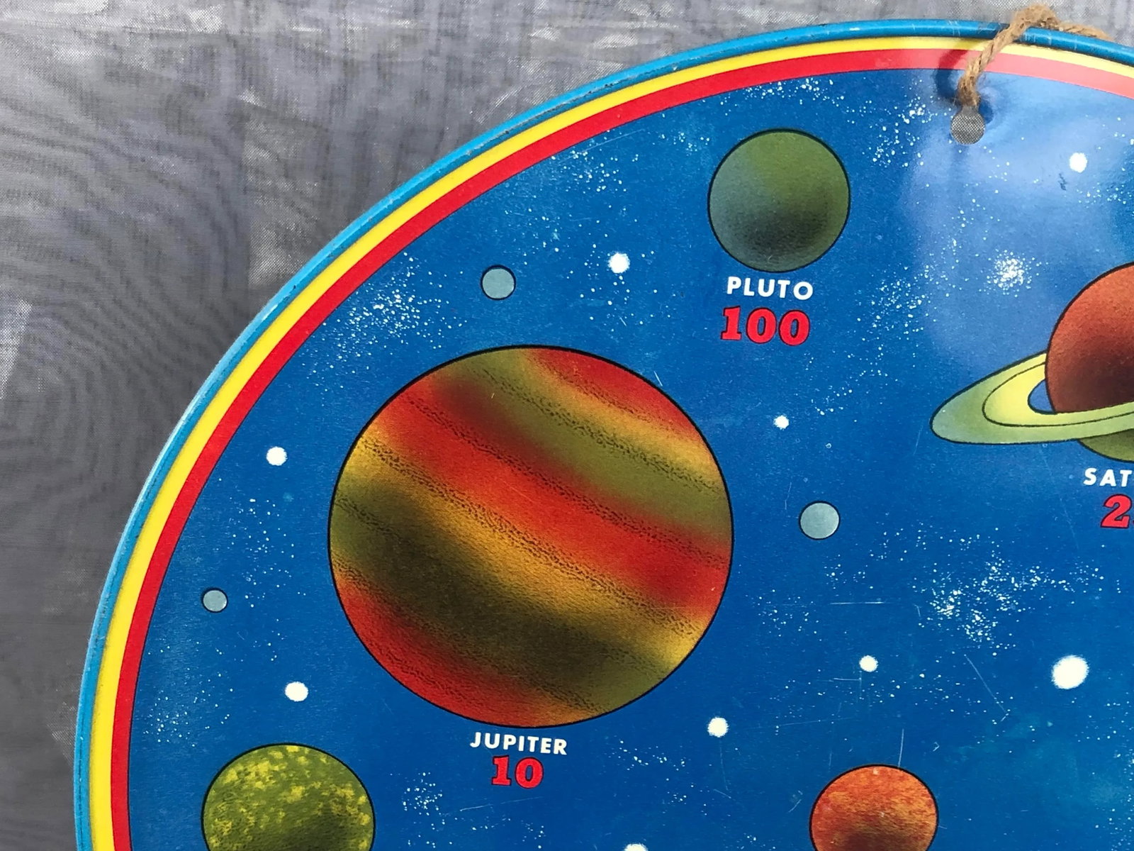 Vintage 1960s Space Age Game Target for Wall Decor - 6