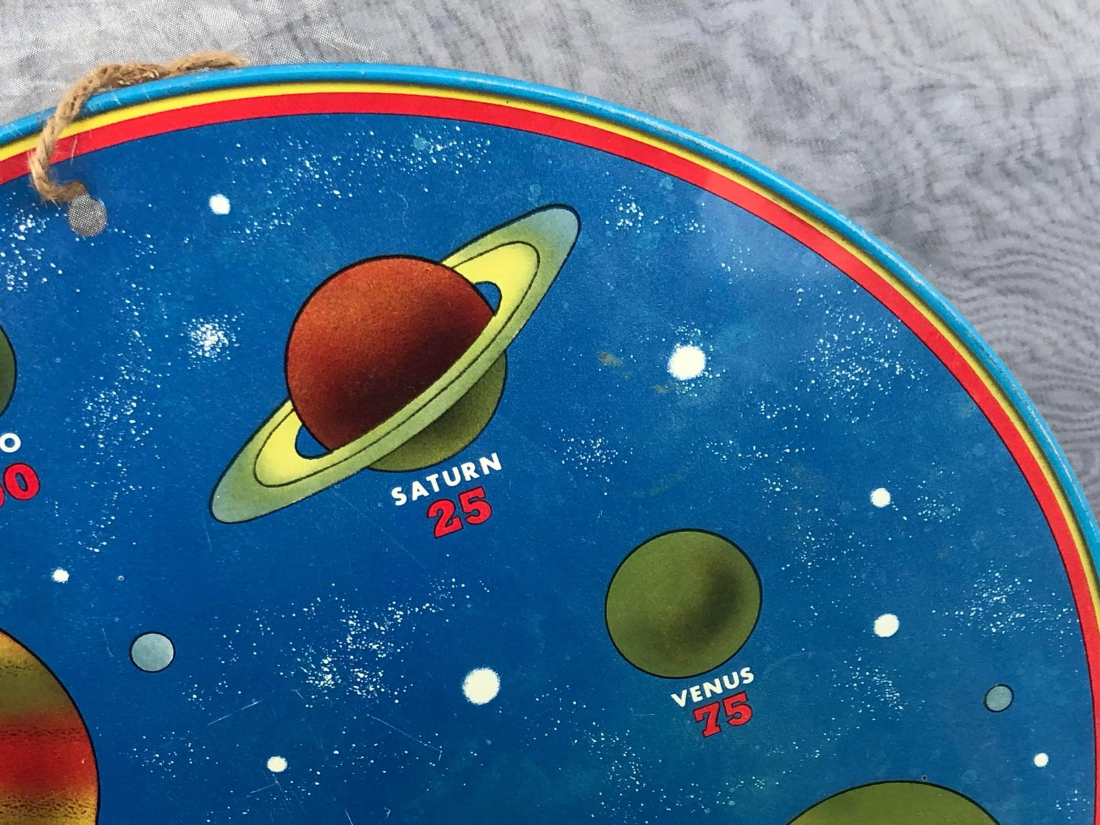 Vintage 1960s Space Age Game Target for Wall Decor - 7