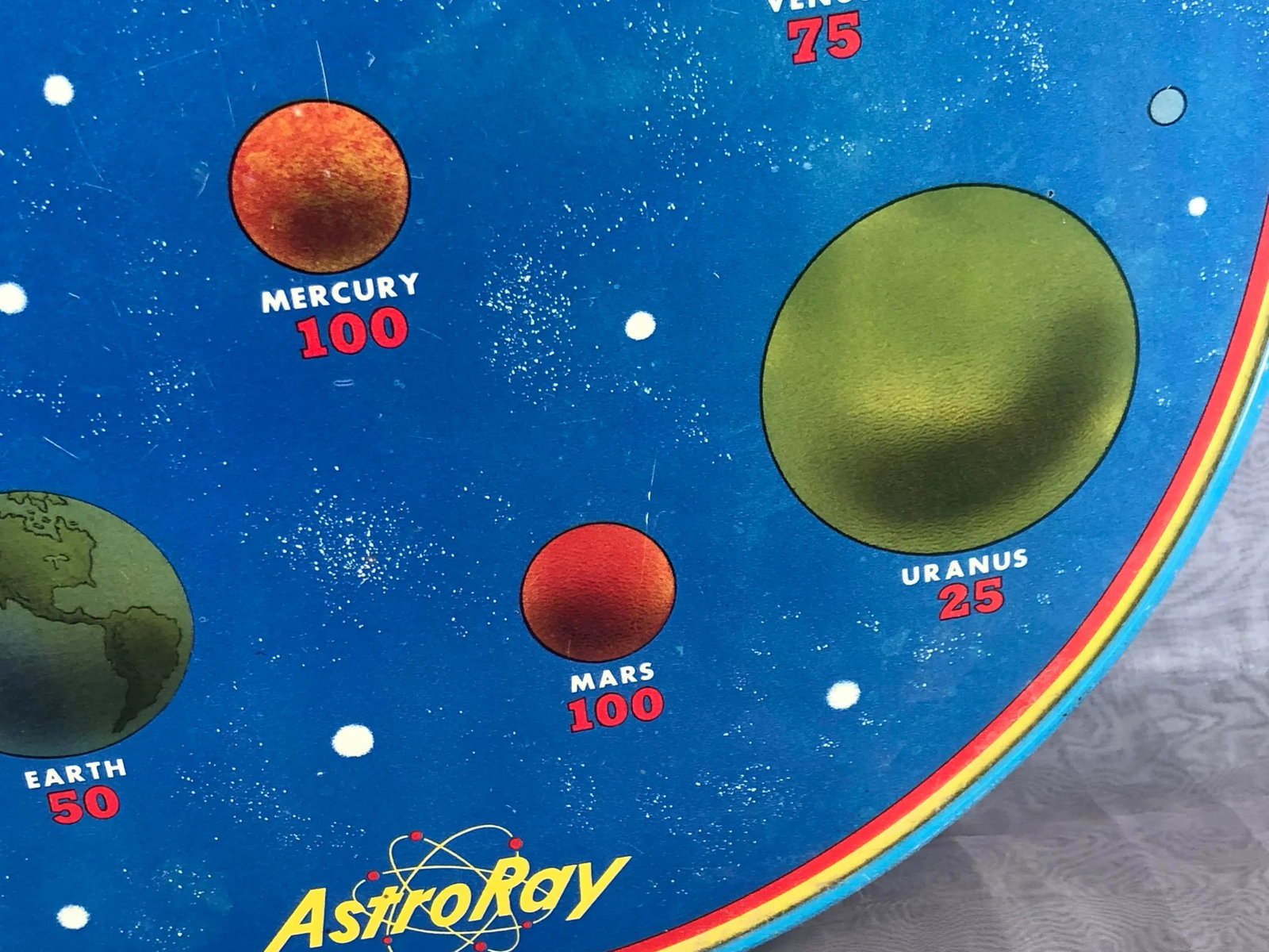 Vintage 1960s Space Age Game Target for Wall Decor - 8