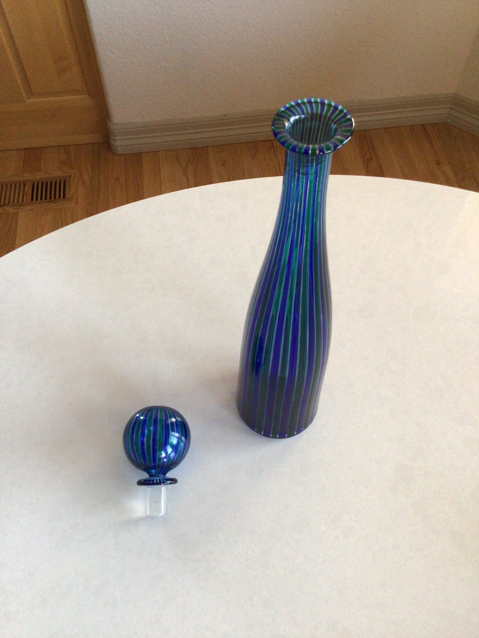 Vintage Venini Decanter and Bowl - 2