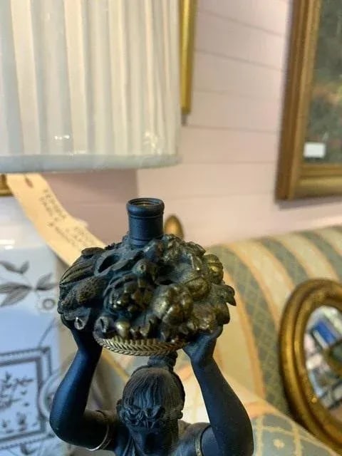 Late 19th Century Empire Style Candelabras- a Pair - 4